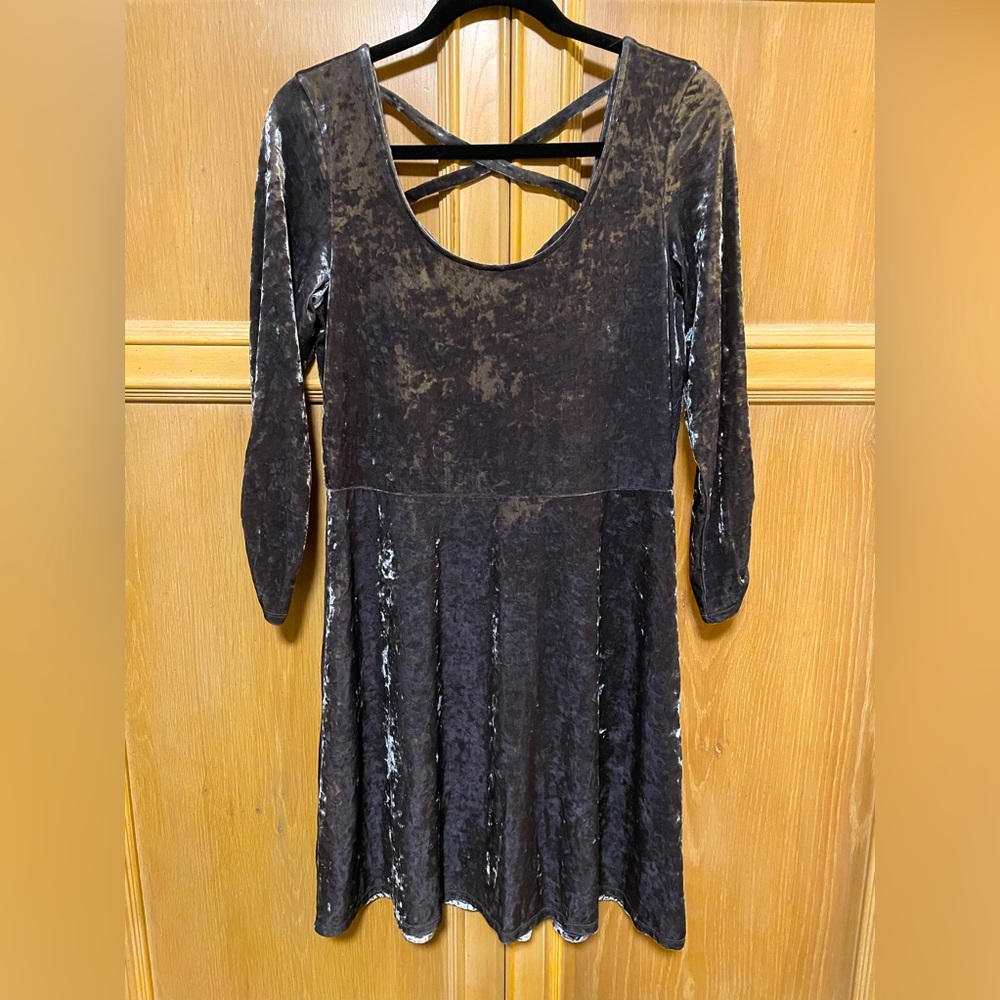 American Eagle Velvet Dress